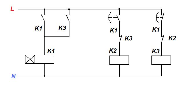 Схема управления двигателем